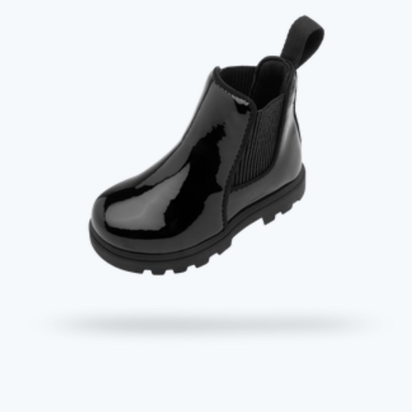 Native  Toddler & Big Kid Kensington Gloss Boots black - Picture 5 of 11